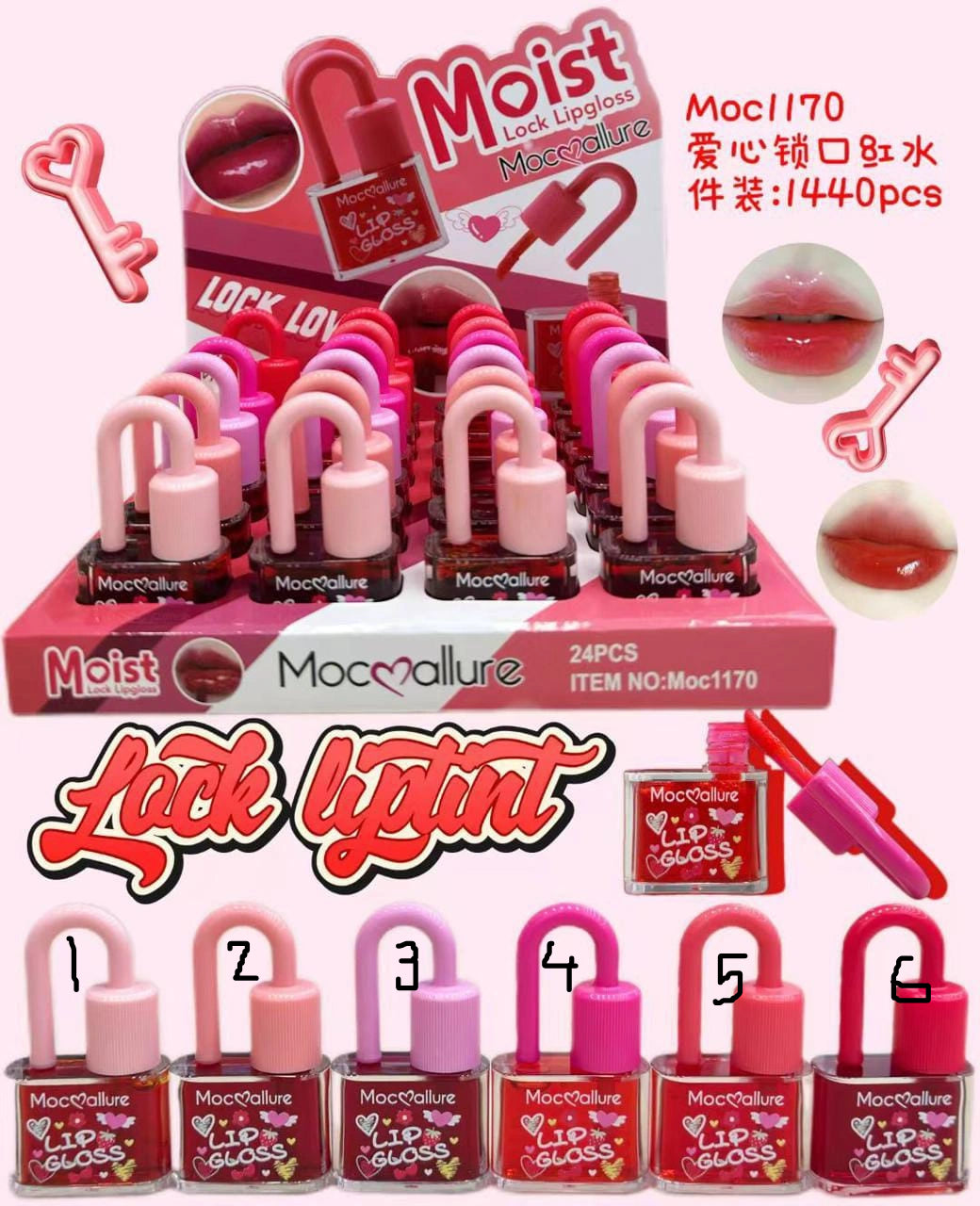 Mocallure Moist Lock Lip Gloss