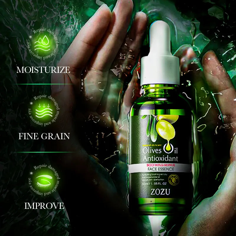 ZOZU Natural Olive Oil Soothing and Repairing Facial Serum 30ml
