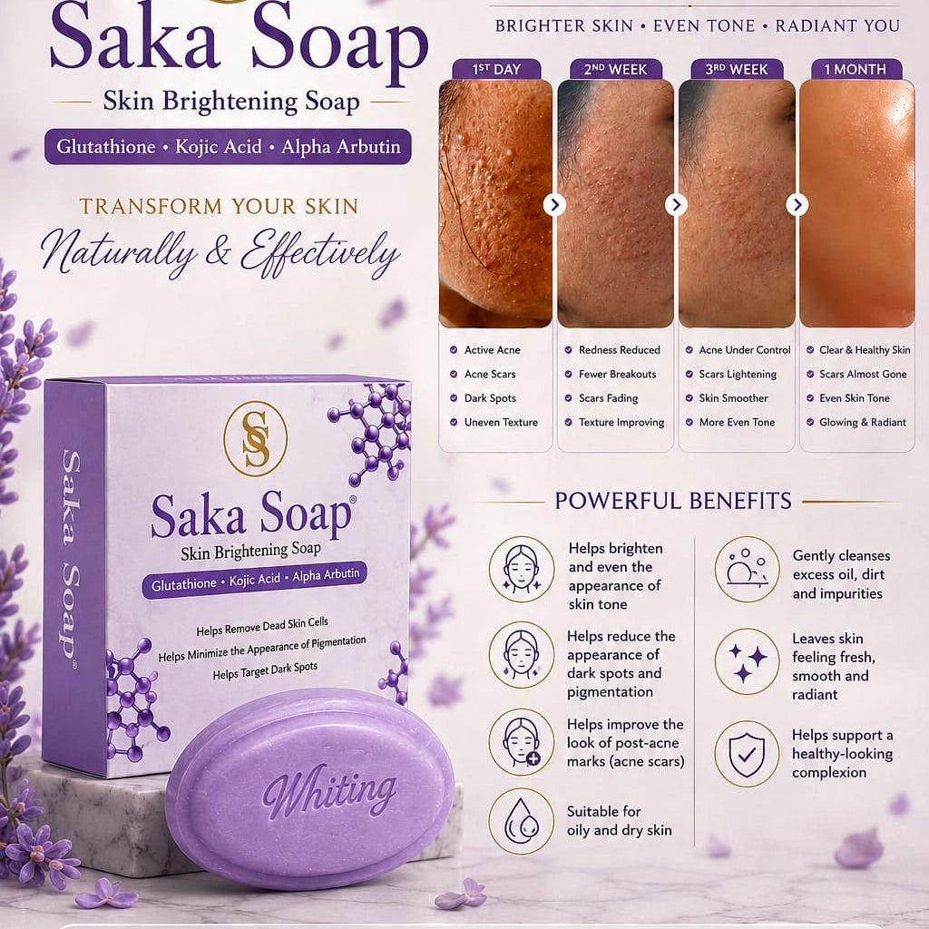 Saka Soap Skin Brightening Soap - Each