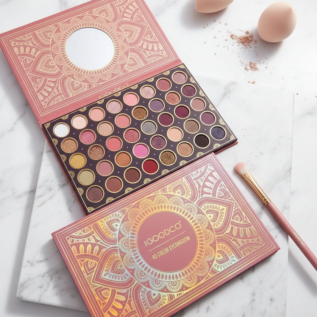 IGOODCO Mandala Eyeshadow Palette - 40 Colors
