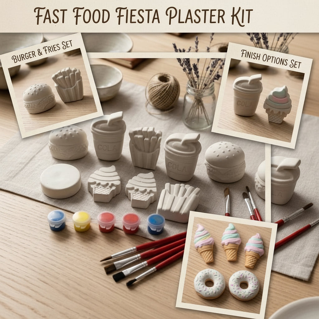 Fast Food Painting Kit - Random Design Each