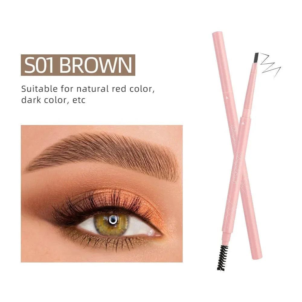 Dragon Ranee 2 In 1 Eyebrow Pencil – Natural Waterproof Smooth
