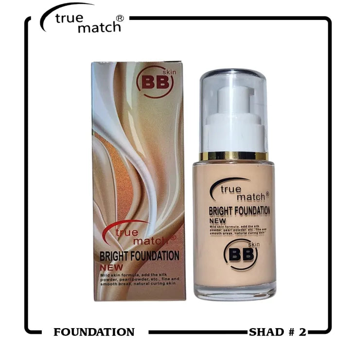 True Match Bright Liquid Foundation Smooth Full Coverage