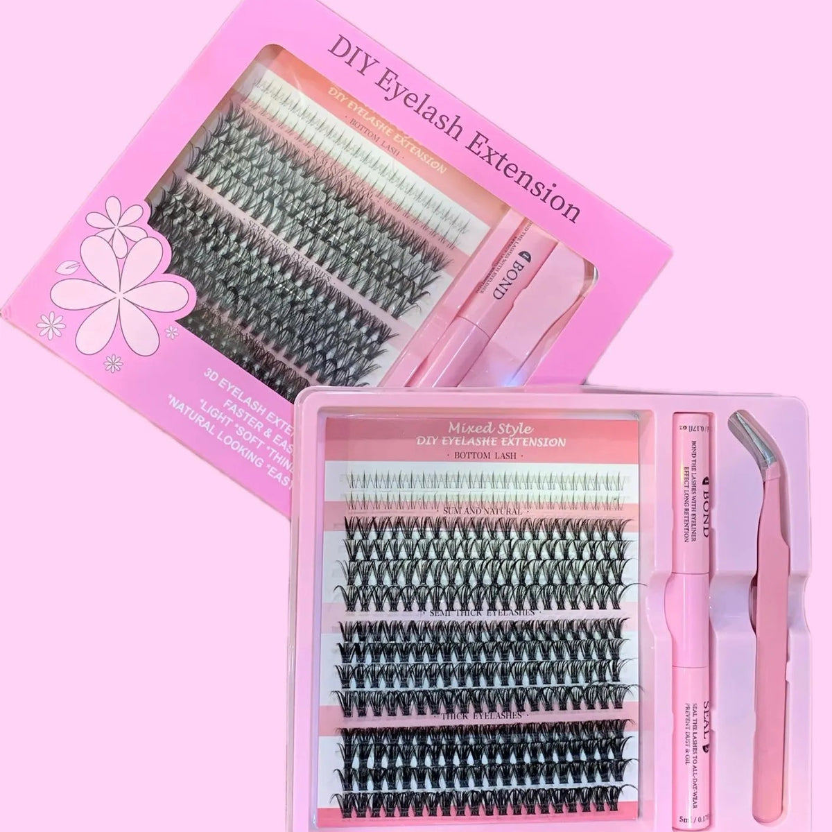 Mixed Style DIY Eyelash Extension Kit