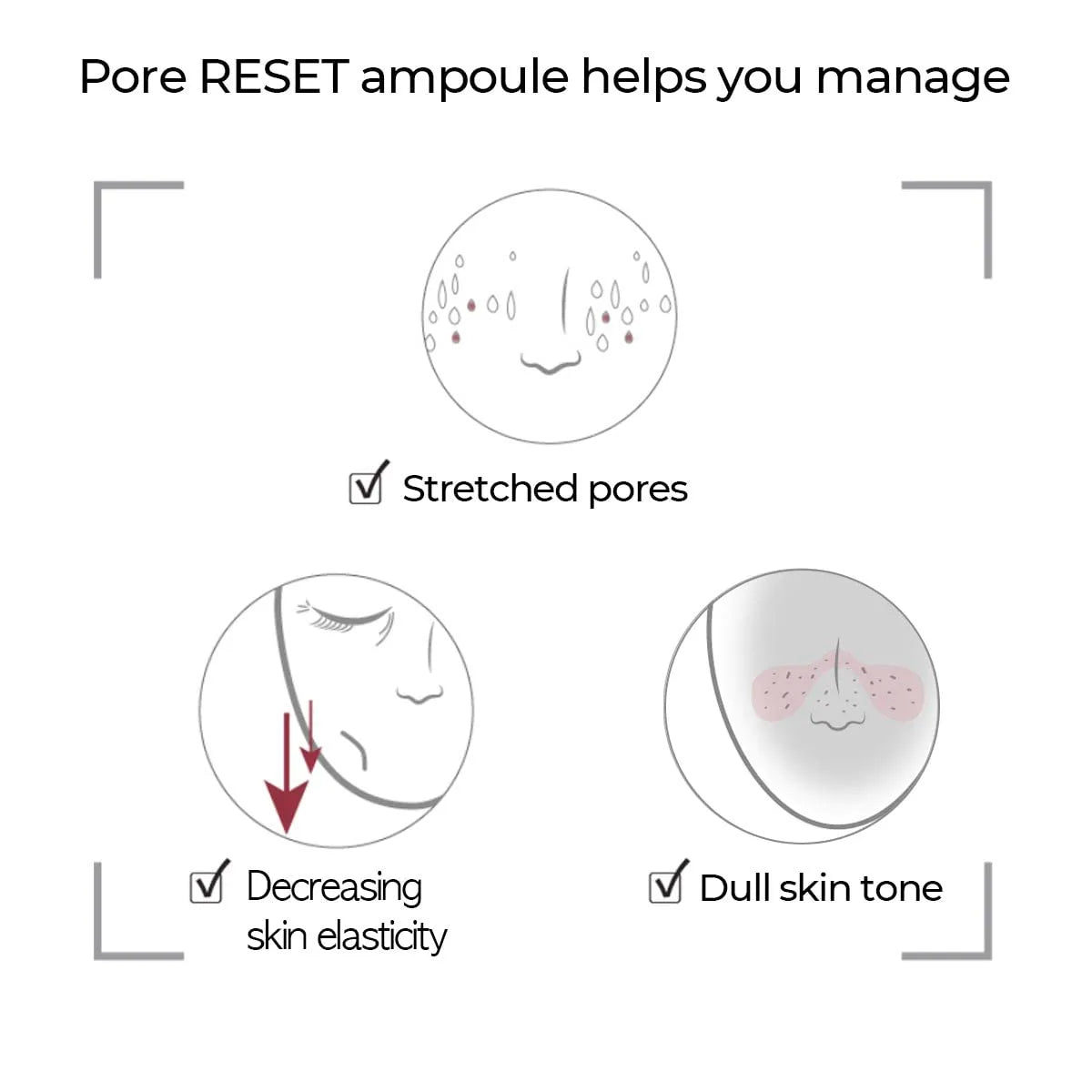 Numbuzin No.3 Pore Reset Ampoule Shot - 25ml