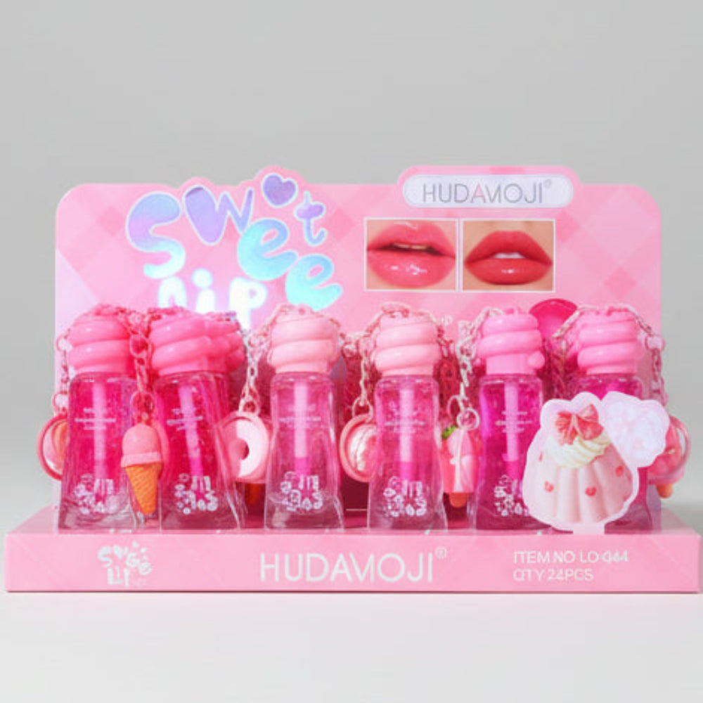 HUDAMOJI Cute Keychain Lip Gloss - Each