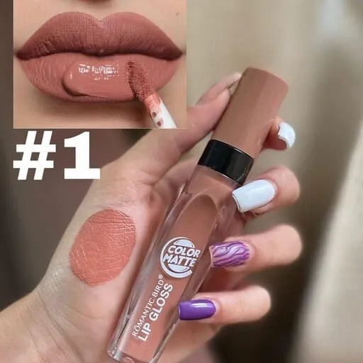 Romantic Bird Matte Lip Gloss Set