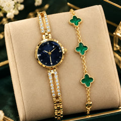 D.LON Watch & Bracelet Set – New Arrival with Normal Box