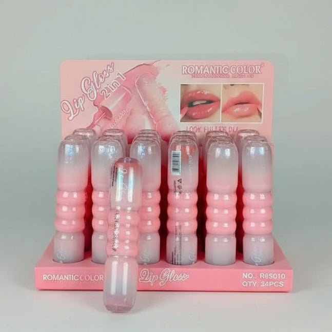 Romantic Color 2 in 1 Lip Gloss – Each
