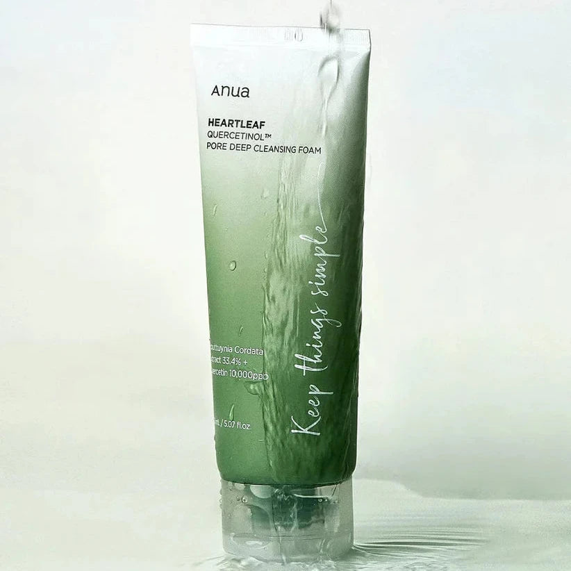 Anua Heartleaf Quercetinol Pore Deep Cleansing Foam - 150ml