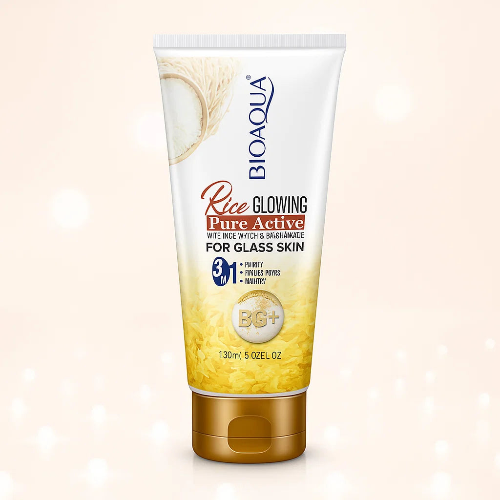 BIOAQUA Glowing Rice Pure Active B3 Face Wash – 150ml