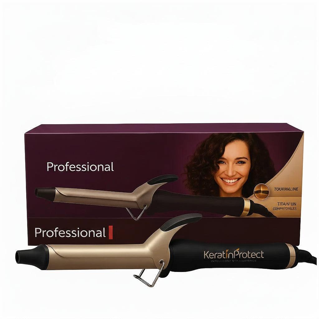 Professional Keratin Protect Curling Rod