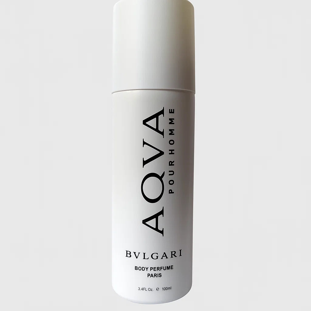 BVLGARI Aqva Pur Homme Body Perfume Spray - 100ml