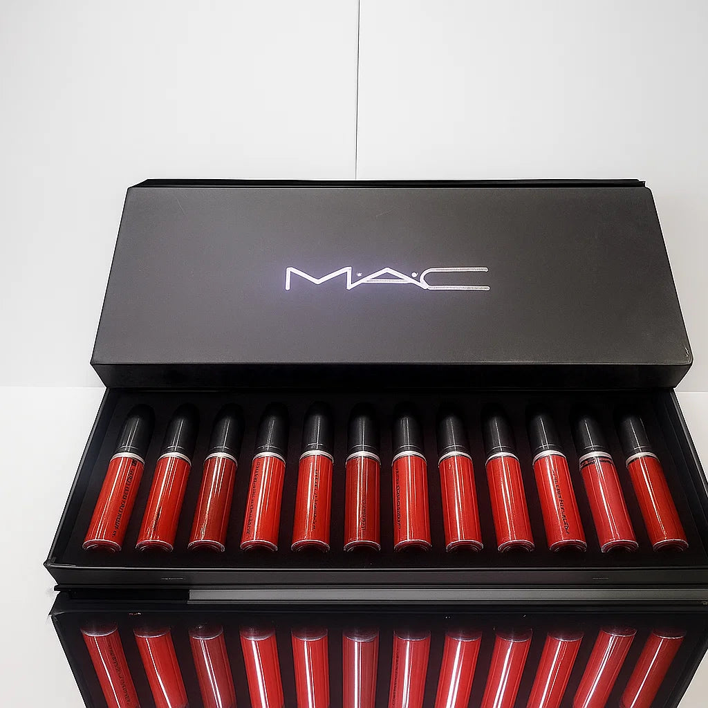 Mac Matte Lip gloss - 12 Pcs