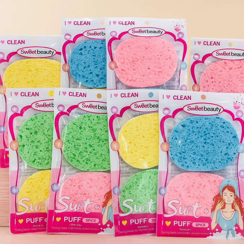 Sweet Beauty Makeup Puff Pack of 2