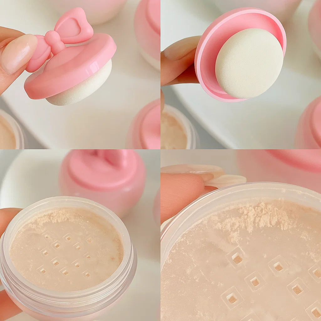 Hudamoji Bow Loose Face Powder