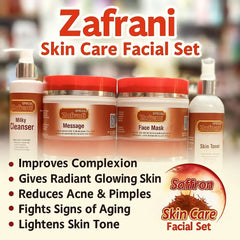 Zafrani Facial Kit – 6in1 Complete Skin Care Set - 300g Each