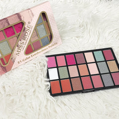 Miss Rose Eyeshadow Palette - 21 Colors