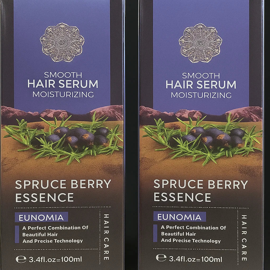 Eunomia Smooth Hair Serum Moisturizing Spruce Berry Essence - 100ml(Each)
