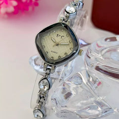 FT Ladies Fancy Watch – Elegant Nugina Chain & Dial, Stylish