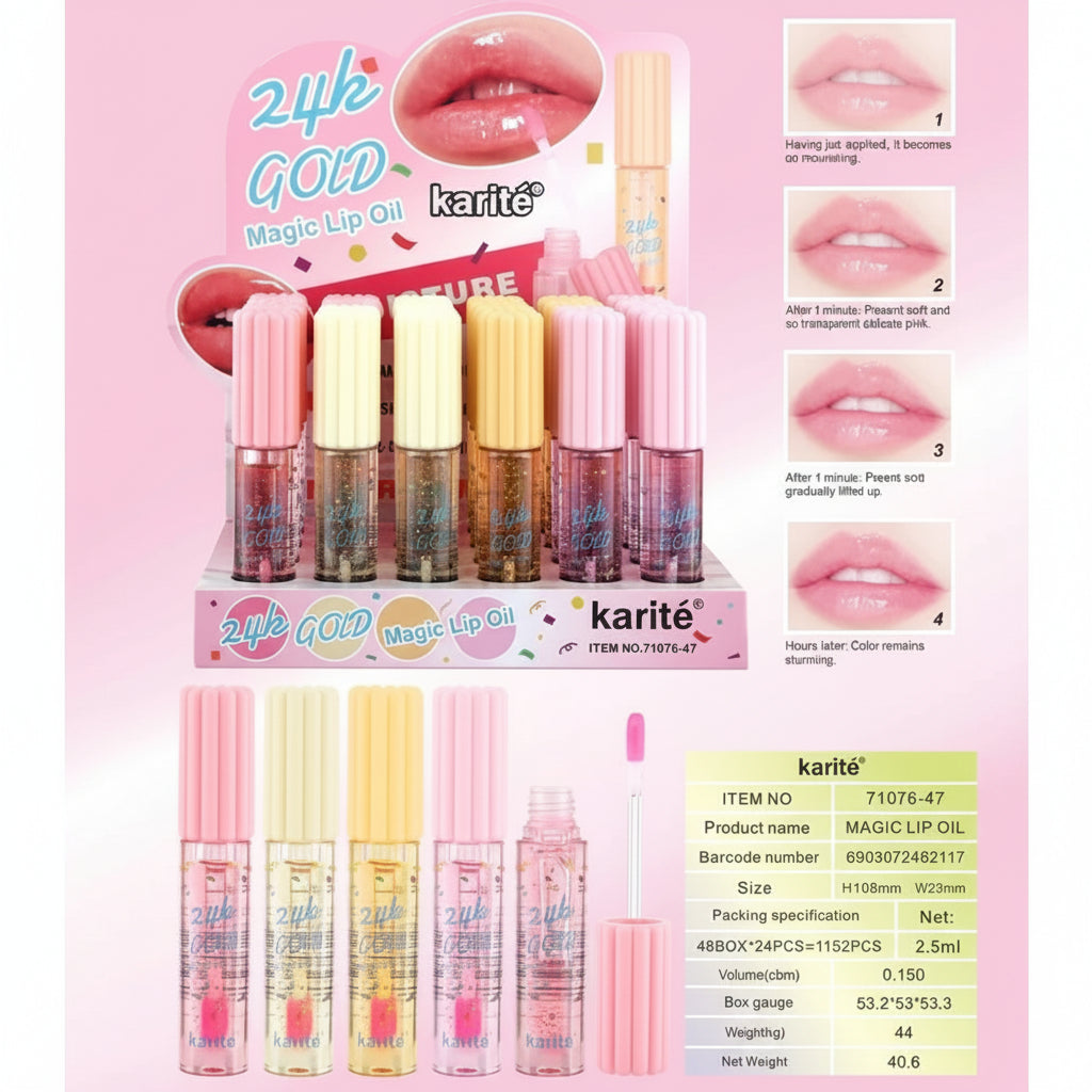 Karité 24k Gold Magic Lip Oil