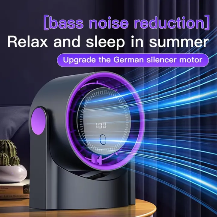 Desktop Circulating USB Rechargeable Cooling Fan Each