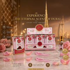 Dubai Rose Concentrated Attar With Tabeeh - 6ml