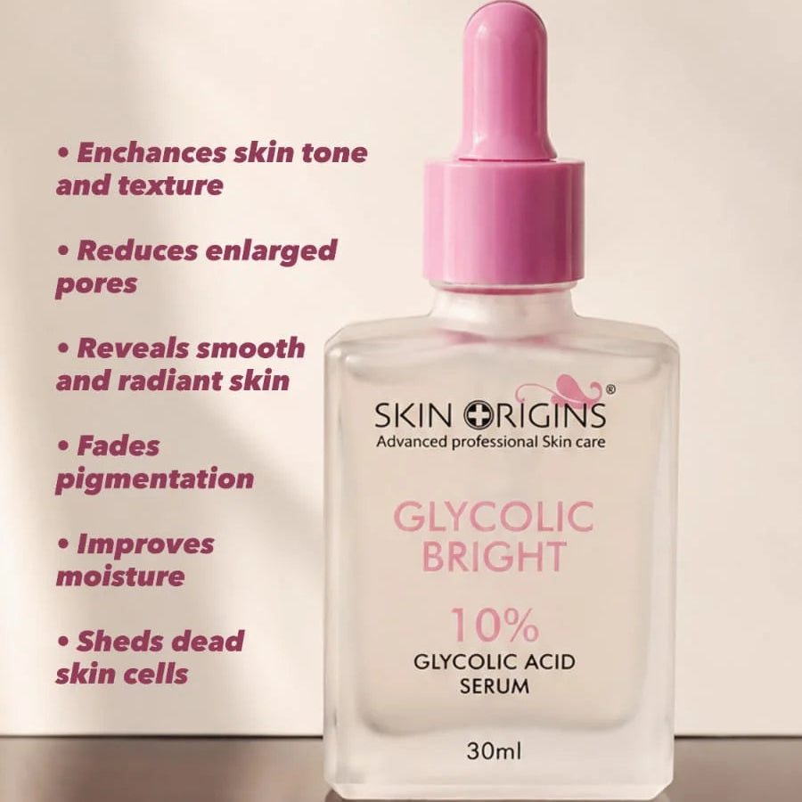 Skin Origins Glycolic Bright 10% Glycolic Acid Serum-30ml