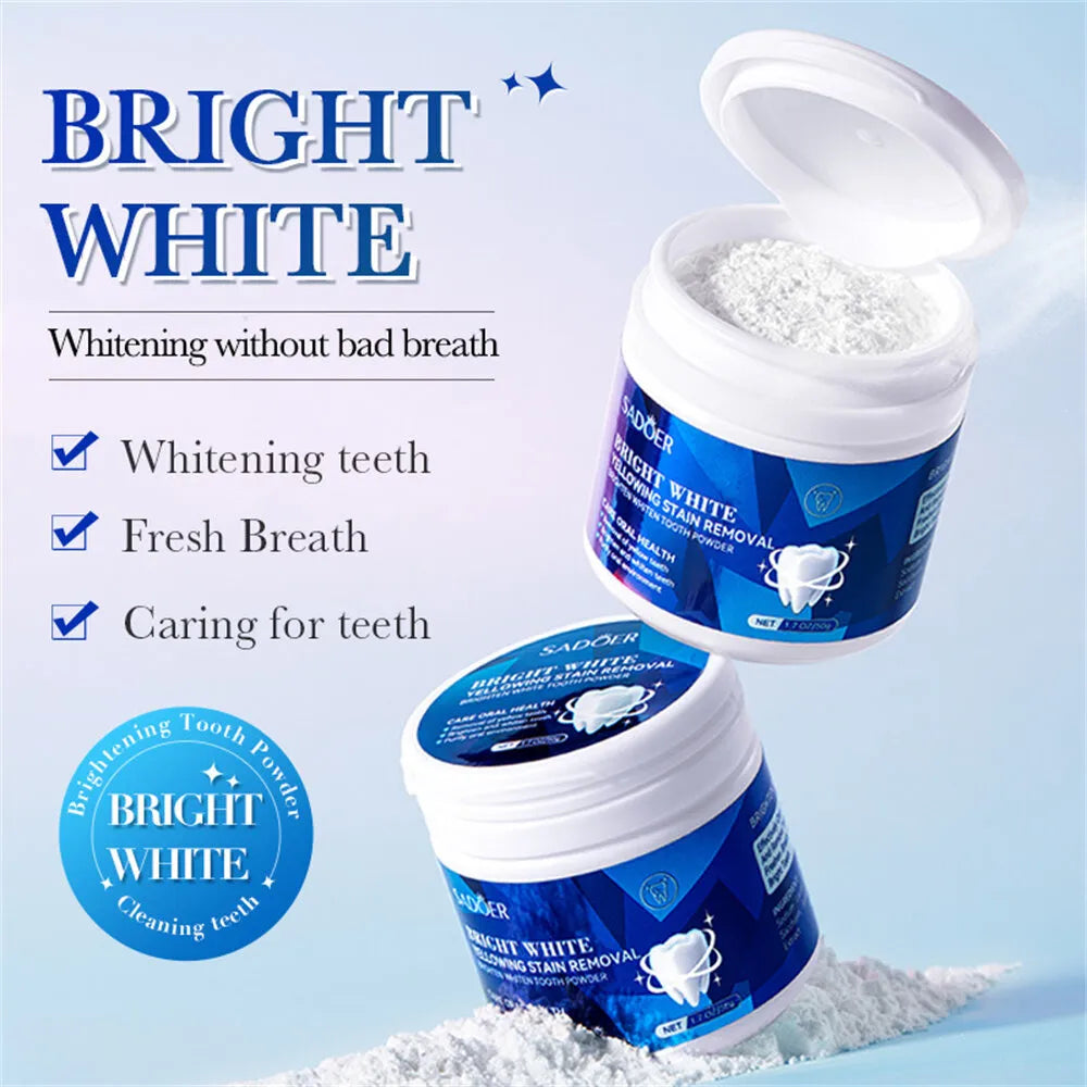 Sadoer Tooth Cleaning Powder For Oral Cavity Bright White