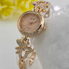 FT Ladies Butterfly Fancy Watch – Nugina Chain, Case & Dial