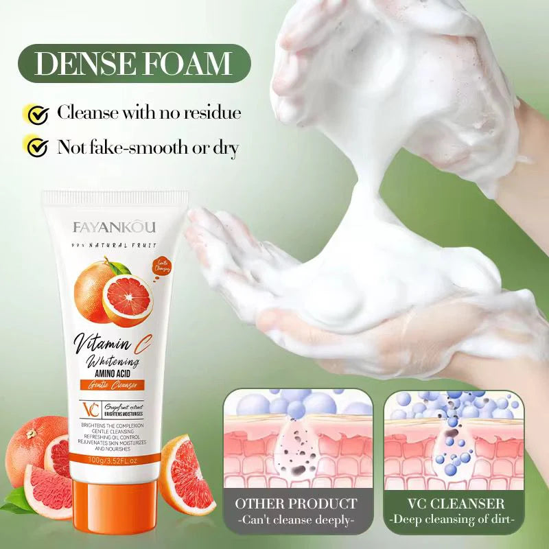 FAYANKOU Grapefruit Extract Whitening Cleanser – 100g