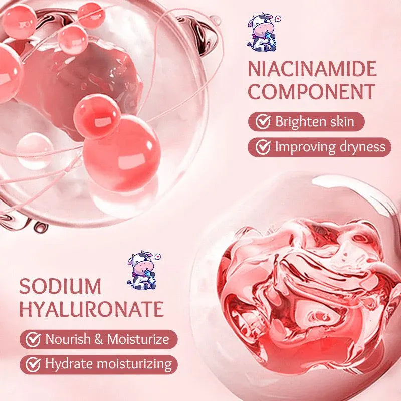 Sadoer Hydro Boost Milk Peach Whitening Moisturizing Face Cream - 80g