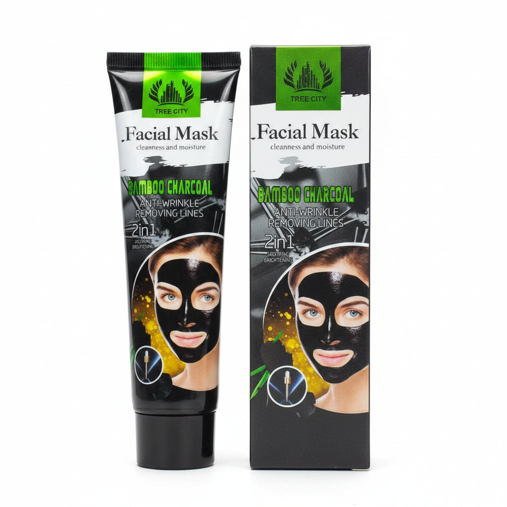 Tree City Bamboo Charcoal 2-in-1 Facial Mask