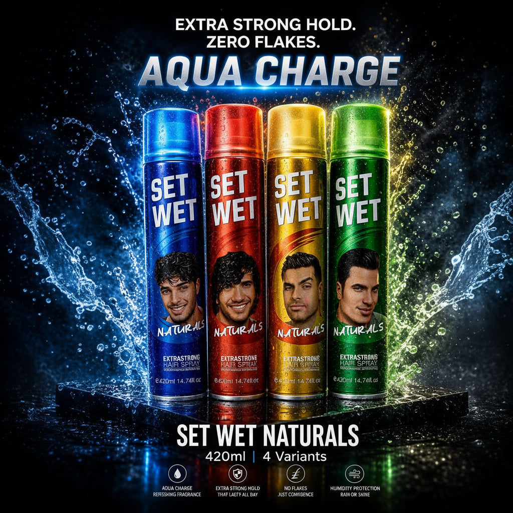 Set wet hairspray - 420ml