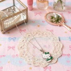 Cute Cartoon Cat Pendant Necklace