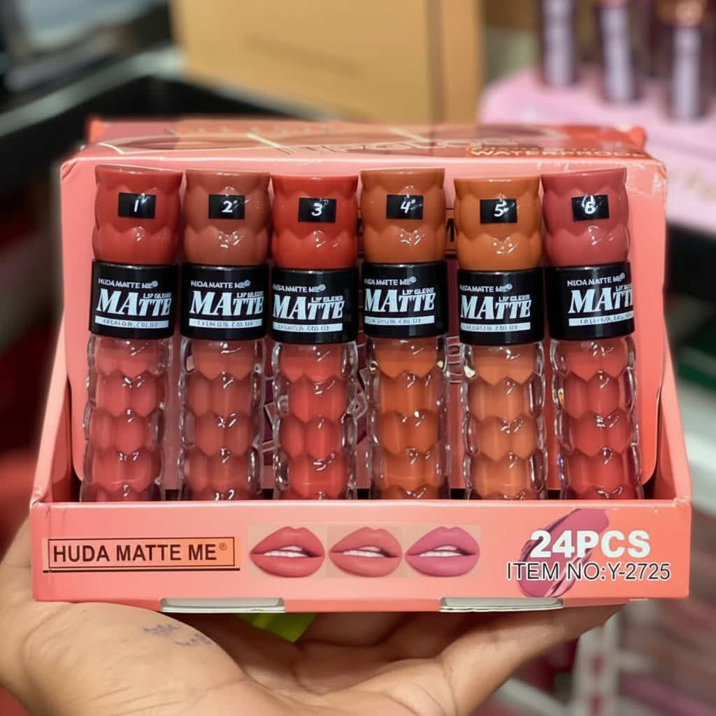Huda Matte Me Fashion Color Matte Lip Gloss