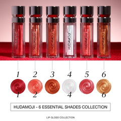 Hudamoji Shine Lip Gloss & Liquid Eyeshadow