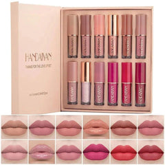 Handaiyan Matte Liquid Lipstick - 12 Pcs Set