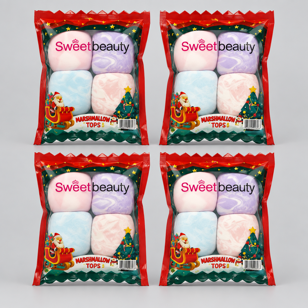 Sweet Beauty makeup sponges - 4 Pcs