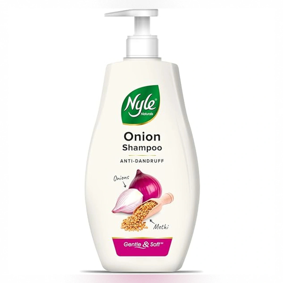 Nyle Anti-Hairfall Anti-Dandruff Shampoo with Onion & Methi
