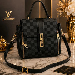 Louis Vuitton Damier Pattern Crossbody Handbag