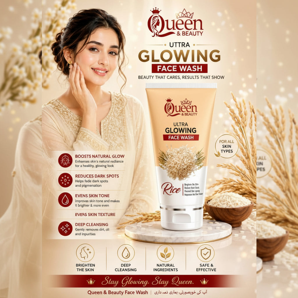Queen & Beauty Ultra Glowing Face Wash