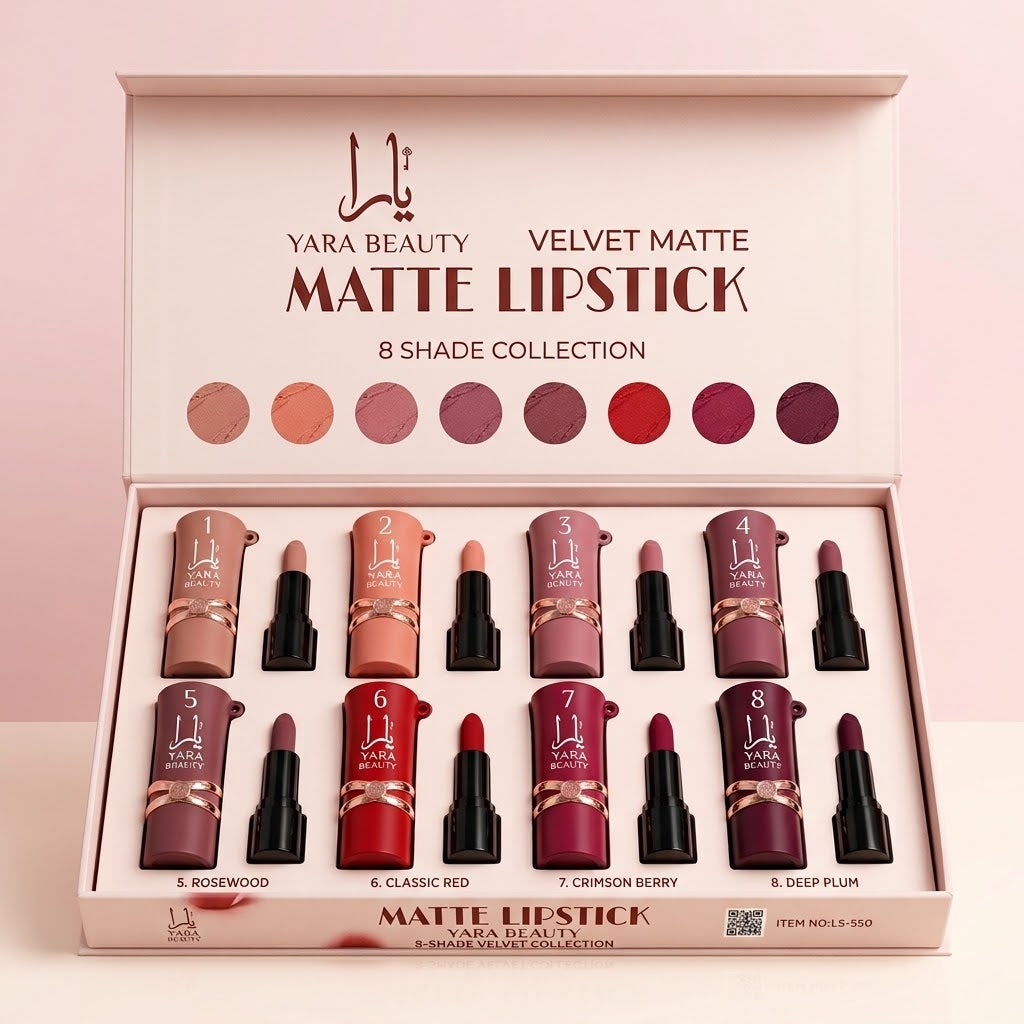 Yara Matte Velvet Lipsticks