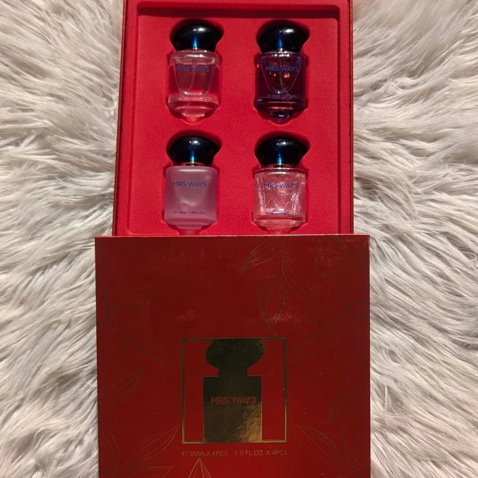 Mrs. Ways Miniature Perfume – 4 Piece