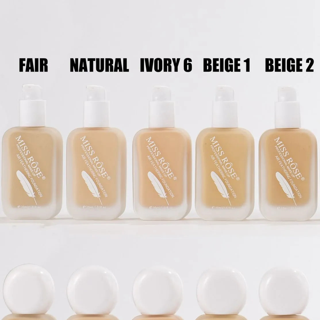 Miss Rose makeup Air Feathering Foundation - 30ml