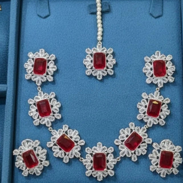 Zircon Necklace Set – Best Quality Collection