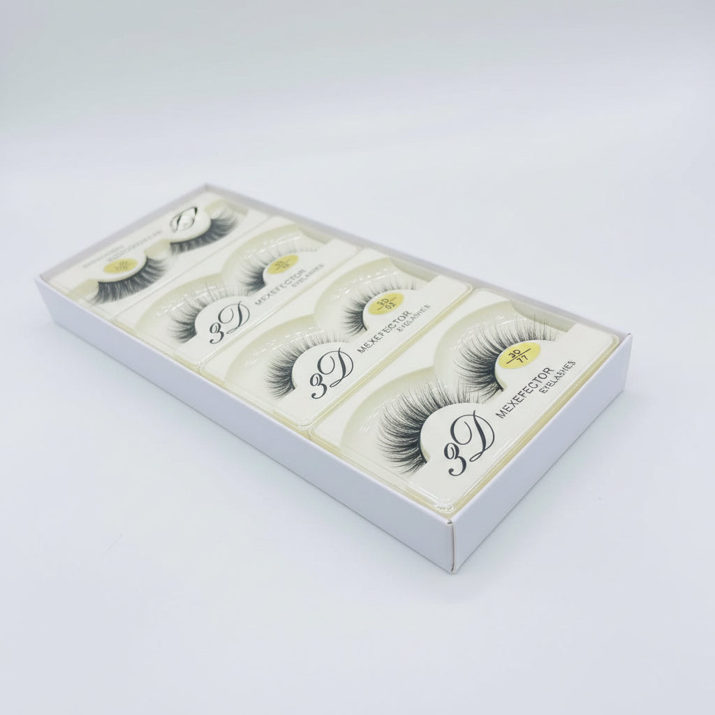 MFXFECTOR 3D False Eye Lashes - Pack of 10