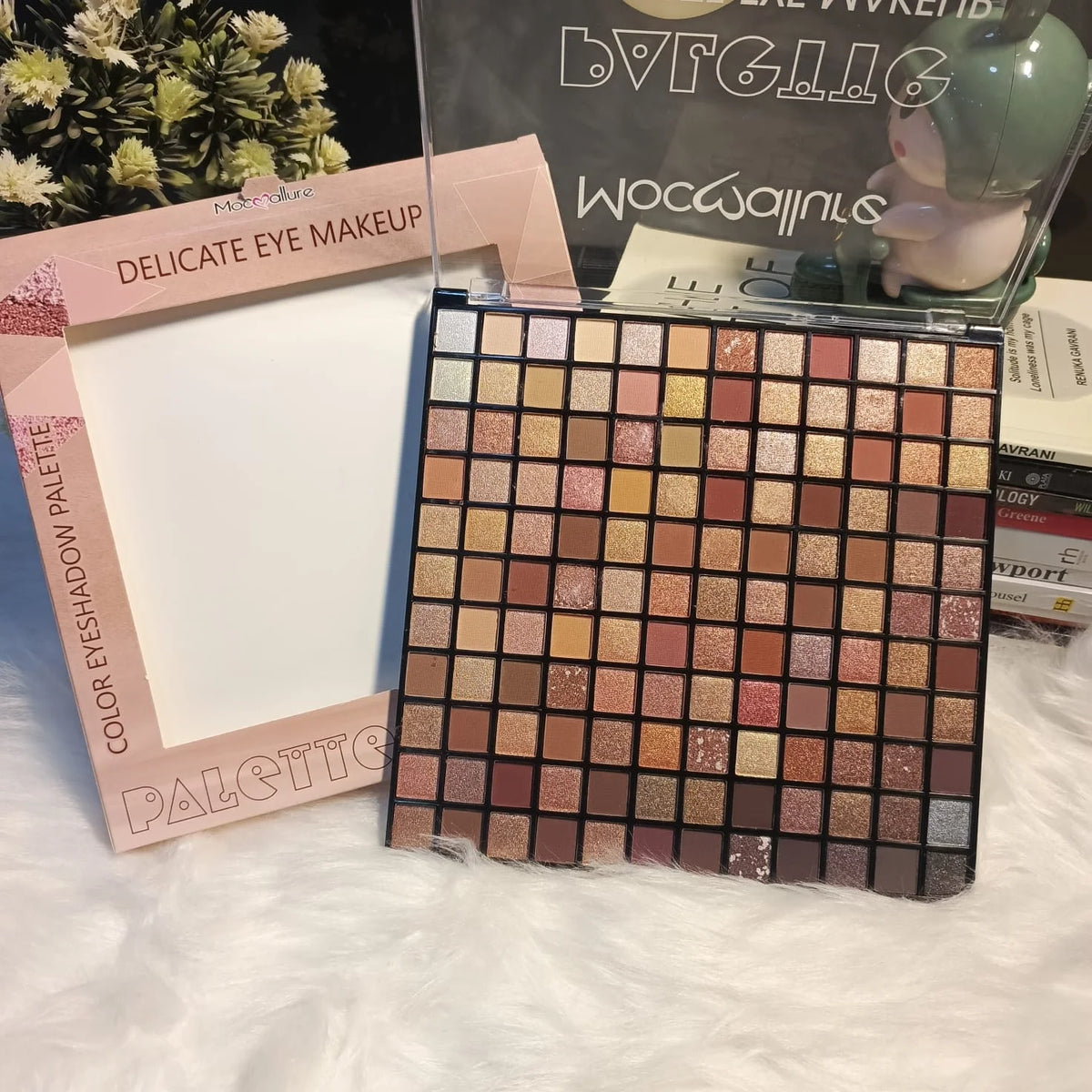 Mocallure Delicate Eye Makeup Color Eyeshadow Palette - 144 Colors