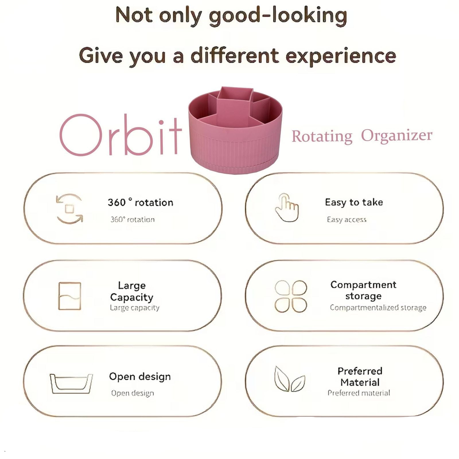 Orbit Rotating Organizer