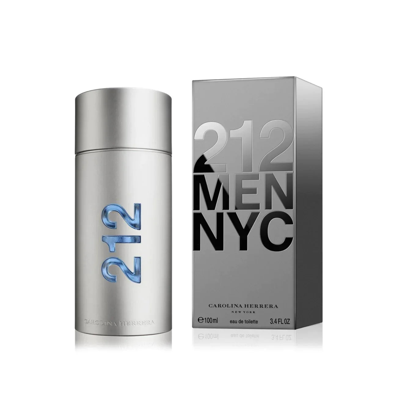 Carolina Herrera 212 Men NYC Eau de Toilette High Quality with 24 Hours Lasting  – 100 ml